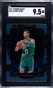 Panini Select #166 Jayson Tatum RC SGC 2017-18 como nuevo + 9,5 Premier Level Celtics - Imagen 1 de 2
