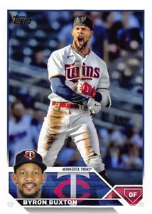 Byron Buxton 2023 Topps Baseball card Series One Base #25 Minnesota Twins - Picture 1 of 2