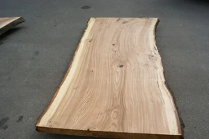 Roteiche 13 Brett Bohle Massivholz Rustikal 8x106/125x250 cm - Bild 1 von 12