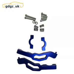 Blue Snowmobile Straight Bar Handguard Mount for 2016-2019 Rush/SWITCHBACK INDY - Picture 1 of 6