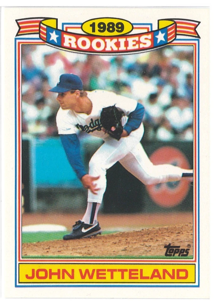 JOHN WETTELAND TOPPS 1990 ROOKIES 1989 SET CONMEMORATIVO Tarjeta 31 De 33 Foto 1 de 3
