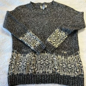 Maglione Urban Outfitters x Ecote Rag lana con disegni Fair Isle con 2 tasche taglia M - Foto 1 di 5