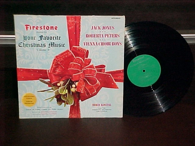 "Your Favorite Christmas Music Vol.6" LP Firestone стерео 1967 Джек Джонс... - Изображение 1 из 1