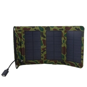 5W 5V Waterproof Foldable Portable Solar Panel Charger Outdoor Mobile Power ZMS - Photo 1 sur 7