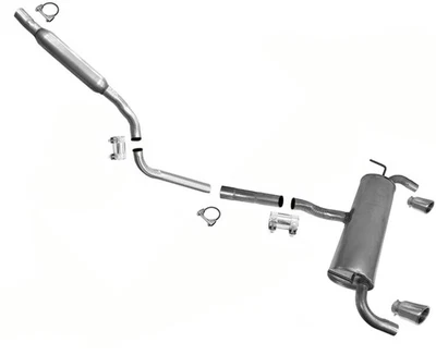 Resonator Extension Pipe Muffler For Jeep Cherokee 3.2L Front Wheel Drive 15-17 - Image 1 of 4