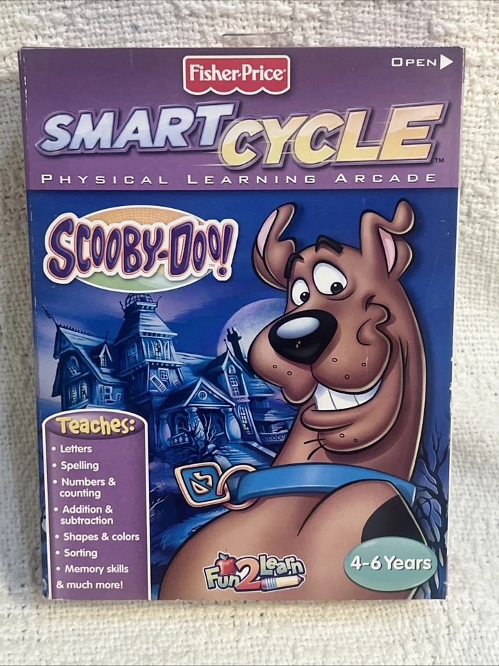 Brand NEW Factory Sealed Scooby-Doo Scooby Doo Smart Cycle Game Cartridge - Image 1 of 3