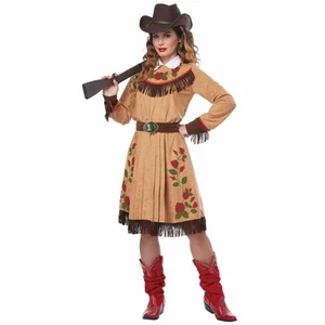 Cowgirl Annie American Sharpshooter Western Book Week Womens Costume - Picture 1 of 1