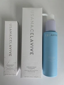 Lot of Usana Celavive Skincare Products Variety New Cleansers And Night Gel - Picture 1 of 5
