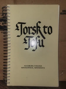 Torsk To Tofu Augsburg College Minneapolis 1984 Cookbook Recipes - Picture 1 of 4