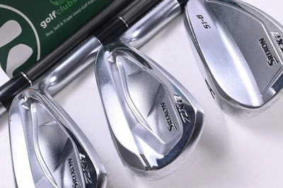Srixon ZXi5/ZXi7 Combo Irons / 5-PW+AW / Stiff Flex Aerotech Steelfiber i95 CW - Image 1 of 4