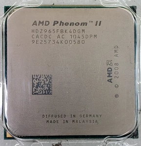 AMD Phenom II x4 965 B.E. Quad core HDZ965FBK4DGM 3,4 GHz - Photo 1/2