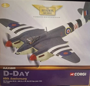 Corgi AA32809 DH Mosquito FB VI D-Day June 1944 Aviation Archive 1:72 Scale - Picture 1 of 6