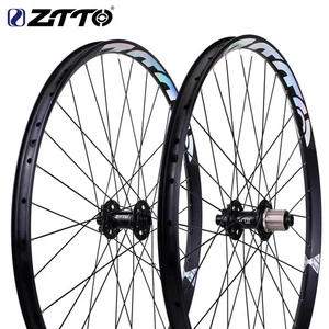 ZTTO E-bike MTB Bicicleta Juego de Ruedas Tubeless Bicicleta Llanta Boost Hub Rueda Eje Pasante - Imagen 1 de 7