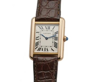 Cartier Tank Solo 24mm Ladies 18k Rose Gold W5200024 - Image 1 of 4