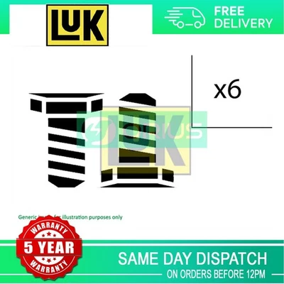 Fits Audi A6 A5 A4 Q5 A7 Allroad Porsche Macan Dual Mass Flywheel Bolt Kit LUK - Image 1 of 4