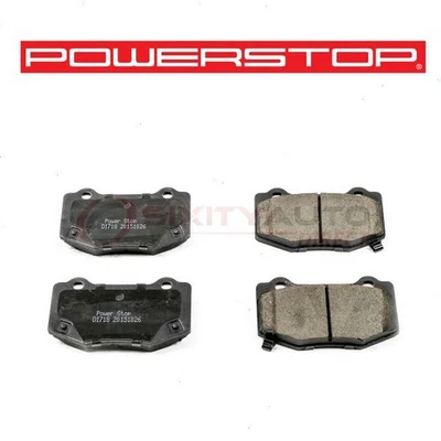 PowerStop Rear Disc Brake Pad Set for 2014-2018 Chevrolet Corvette 6.2L V8 - tf Foto 1 de 4