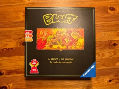 BLUFF (Ravensburger) Spiel Des Jahres 1993 - Jubiläumsausgabe 25 Jahre - Bild 1 von 3