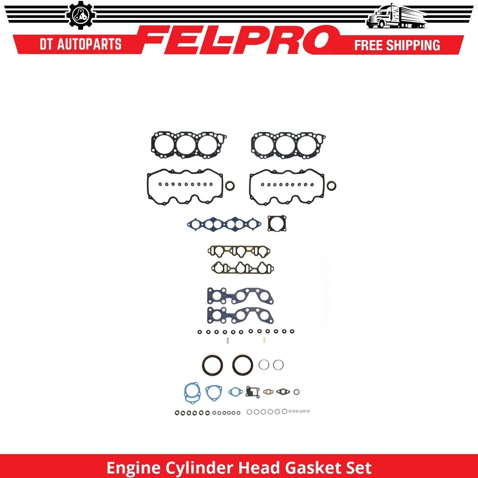 Juego de juntas de culata de motor Nissan Frontier 1999-2004 Fel-Pro 2000 2001 Foto 1 de 1