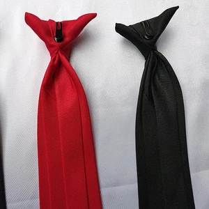 2 Pcs Men Costume Accessory Formal Necktie Clip-on Neckties Suit - Picture 1 of 12