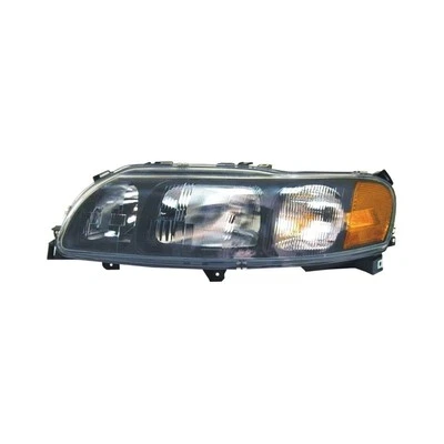 For Volvo S60 2001-2005 URO Parts 8693583 Driver Side Black/Chrome Headlight Foto 1 de 2