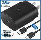 25w Type USB-C Super Fast Wall Charger+6FT Cable For Samsung Galaxy S23 S22 S21