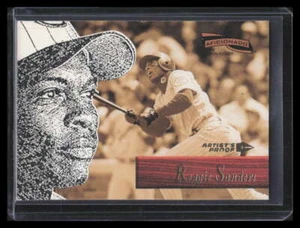 1996 Pinnacle Aficionado First Pitch Preview 96 Reggie Sanders - Picture 1 of 2