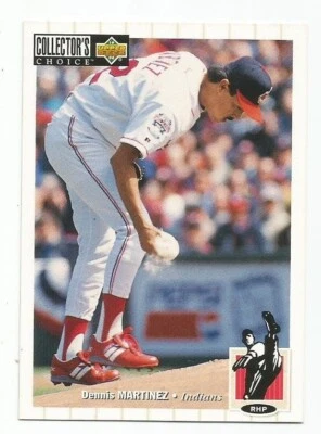 DENNIS DENNY MARTINEZ 1994 COLLECTOR'S CHOICE CARD NM-MT+ CONDITION - Image 1 of 2