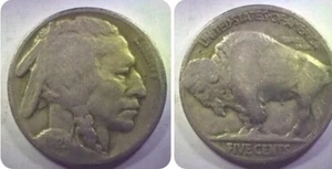 1929 P Buffalo Nickel #18wm - Picture 1 of 5