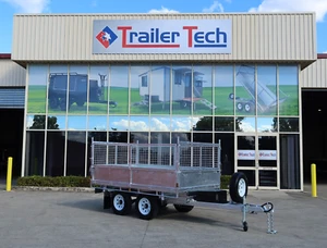 10x6 Tipper - 3 Way Tipping Trailer - Hot Dipped Gal 3500kg Rated - Trailer Tech - Picture 1 of 11