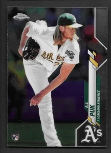 2020 Topps Chrome #116 A.J. Puk RC Oakland A's - Picture 1 of 1