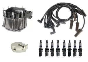 ACDelco Ignition Kit Distributor Rotor Cap Wire Spark Plugs for Allante Seville - Picture 1 of 1