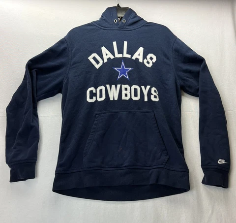 Nike Dallas Cowboys Women’s Hoodie Medium Navy Blue Cover