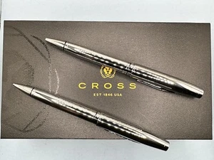 Cross Coventry Polished Chrome Ballpoint Pen & Pencil Gift Set NEW AT0661-7 - Picture 1 of 2