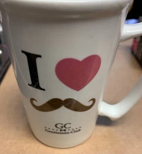 GC Gentlemen Club Simple Style Ceramic Mug & Top & Spoon by New & Boxed *SALE: - Picture 1 of 2