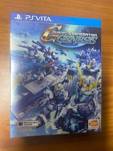 SD Gundam G Generation Genesis Asian/English Playstation PS Vita New SEALED - Picture 1 of 2