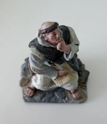 Templari Bernard of Clairuaux Vintage Soldatini di piombo da collezione - Immagine 1 di 4