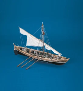 Mantua Model 742 - LANCIA BALENIERA - 1:16 - Kit di montaggio in legno e metallo - Foto 1 di 1