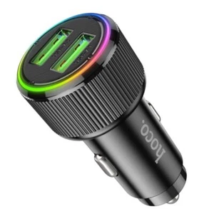 hoco NZ14 Guerrero 36W dual-port car charger - black - Picture 1 of 9