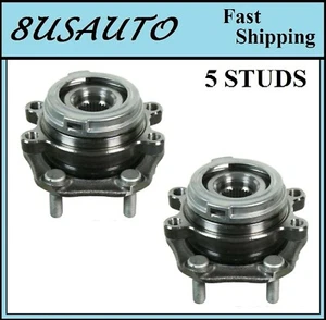 Front Wheel Hub Bearing Assembly Fit NISSAN ALTIMA 14-18/ MAXIMA 09-23 (PAIR) - Picture 1 of 3