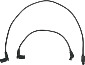 TAYLOR 8mm BLACK SPARK PLUG WIRES HARLEY ELECTRA GLIDE ROAD KING STREET 09-16 - Picture 1 of 1