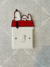 Snoopy Dog House - Peanuts Light Switch Surround - Bedroom Light