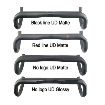 31.8 Carbon Road Bicycle Handlebar Gravel Bike Drop Bars for Cycling 400/420/440 - Image 1 of 4