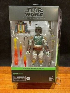 Figura de acción STAR WARS Black Series BOBA FETT DELUXE #06 ROTJ 6 - Imagen 1 de 12