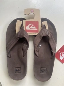 Quiksilver Men’s Suede Sandal Sz 8 - Picture 1 of 6