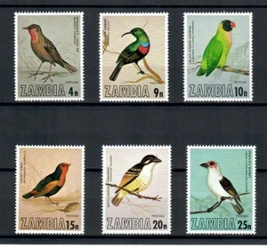 ZAMBIA SC# 171-176 MH BIRDS (ANIMALS, FAUNA) - Picture 1 of 1