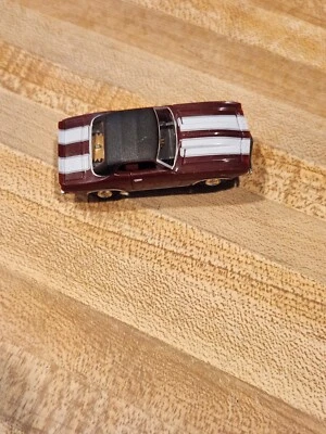 1969 Chevy Camaro Convertible Slot Car Burgany Model Motoring OG TJET CHASSIS  - Image 1 of 3