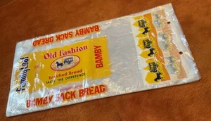 Vtg Bamby Sack Bread Loaf (14) Cello WRAPPER Lot- Unused NOS NEW Nice - Picture 1 of 5