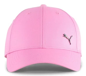 PUMA Essential Metal Puma Cat BB Cap Posie Rosa Nuevo - Imagen 1 de 3