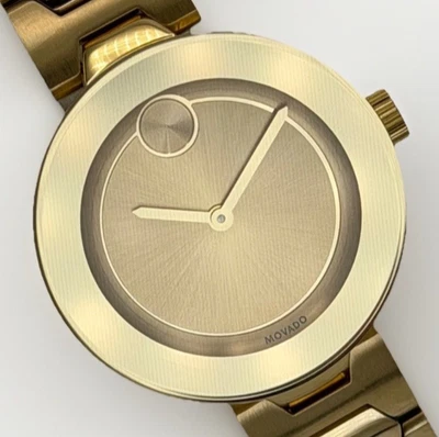 MOVADO Bold 3600382 Gold Dial 32mm Ladies Watch - Image 1 of 4
