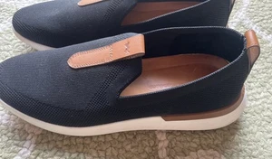 Wolf & Shepherd black "Swift Knit"  mesh loafers US Mens sz. 10M/12W EEUC - Picture 1 of 7